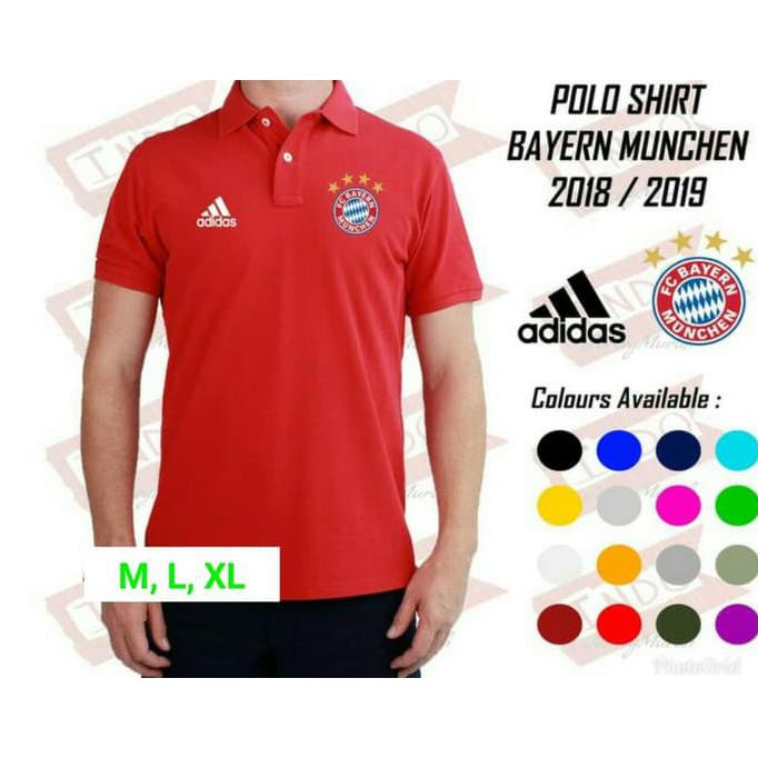 promo polo shirt bayern munchen 2018/2019 terbaru
