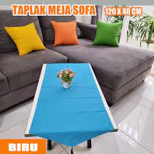 TAPLAK MEJA SOFA/MEJA TAMU POLOS 120X40 EDISI LEBARAN