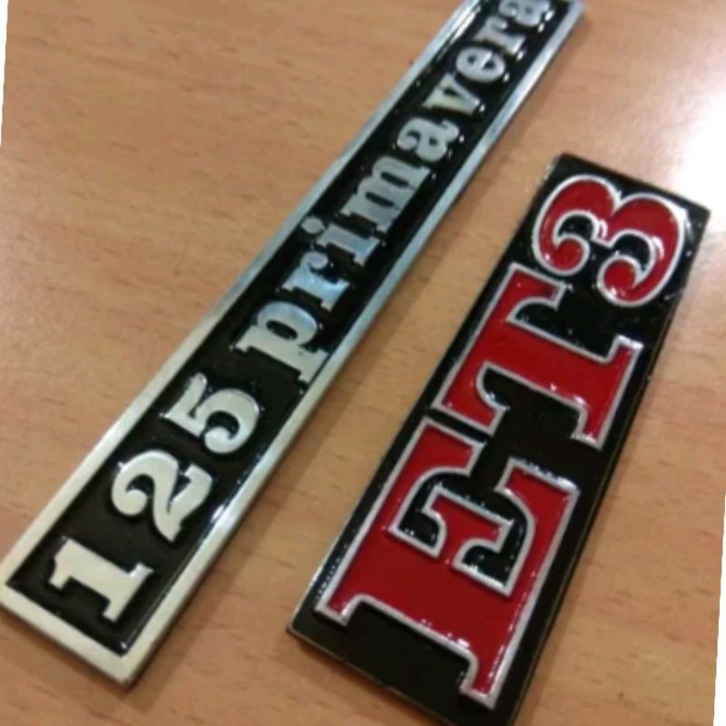 Vespa Emblem Logo Belakang Primavera 125 ET3