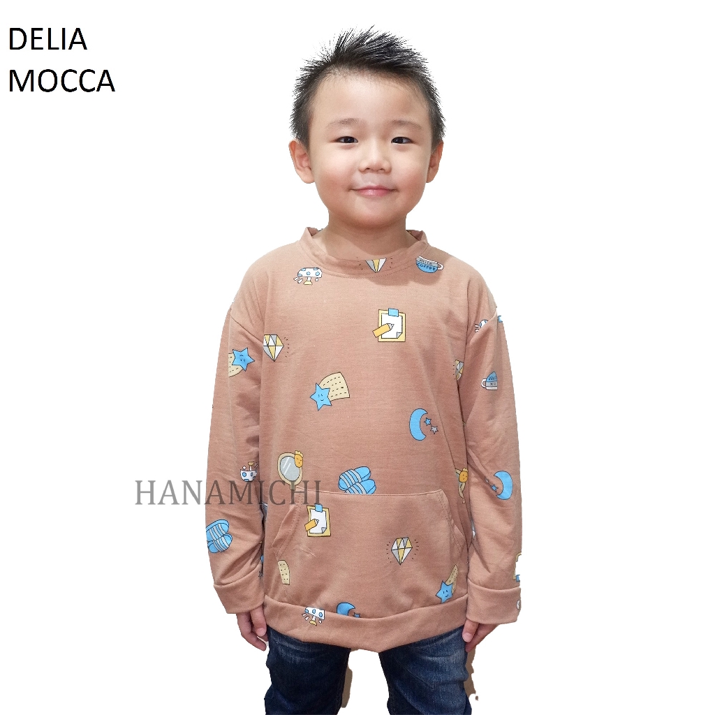 Hanamichi DELIA Sweater Anak Lengan Panjang