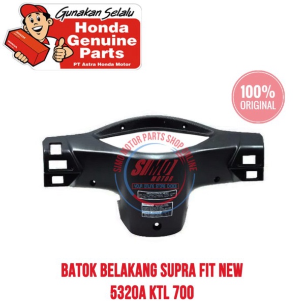 Jual Batok Totok Belakang Supra Fit New Jumbo Original Honda 5320A KTL 700 - PACKING REGULER Diskon