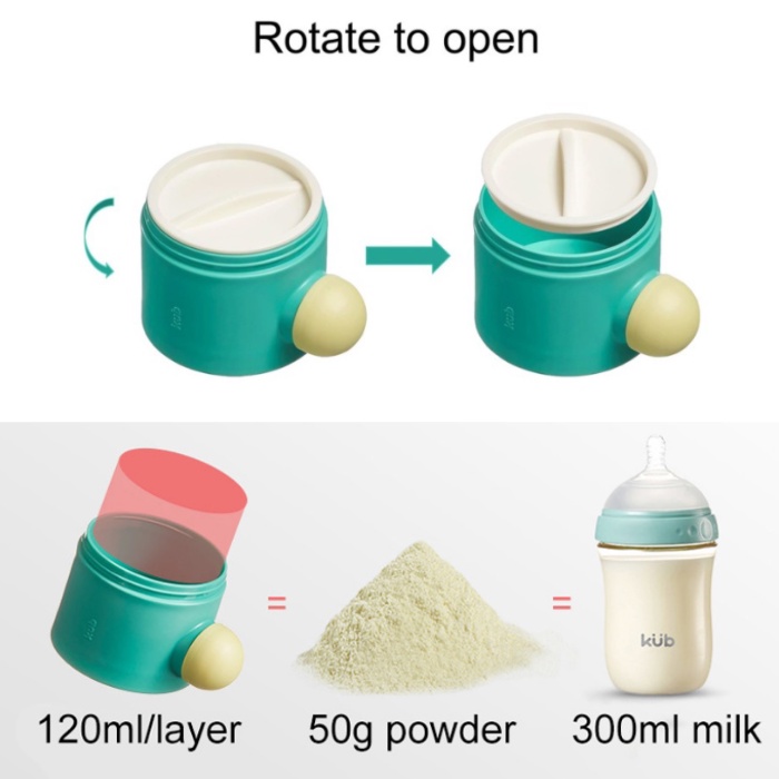 Tempat Susu Bubuk Bayi Milk Powder Container