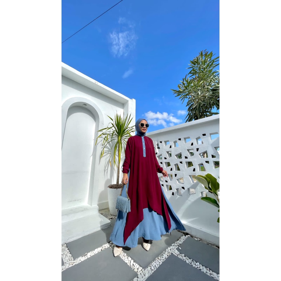 ORIGINAL BASIC QILLA DRESS by SyafeeraSyar'i
