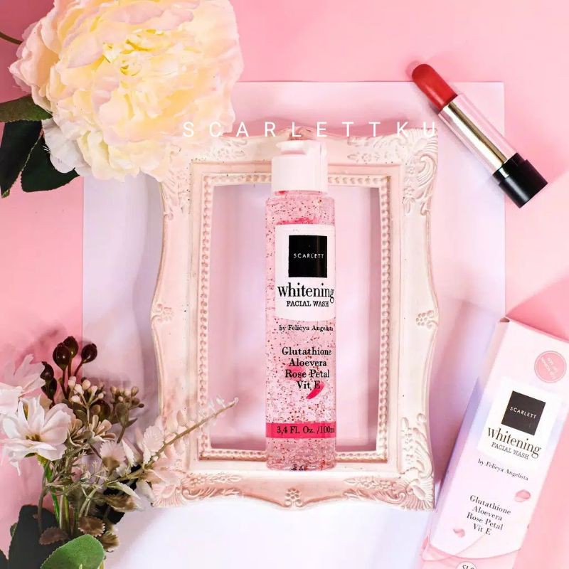 [BPOM] Scarlett Whitening Facial Wash by Felicya Angelista