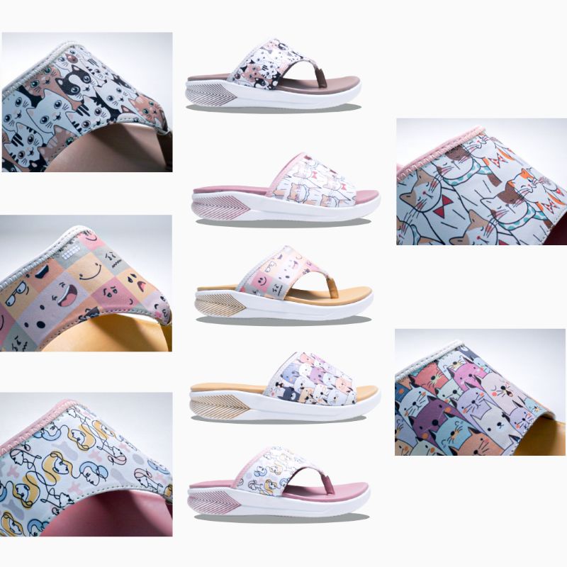 Donatello Sz. 26-30 / 31-35 Sandal Print Anak Perempuan DC11031A / DC11032A / DC11033A / DC11034A / DC11035A / DC110301 / DC110302 / DC110303 / DC110304 / DC110305