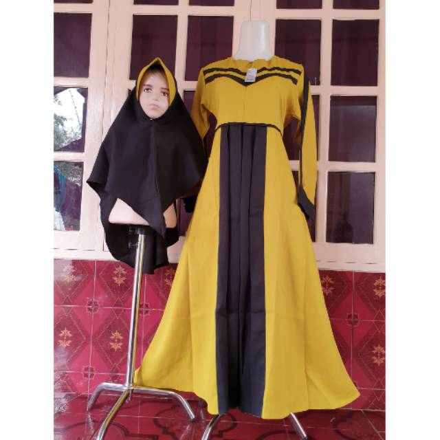 Gamis tanggung/remaja