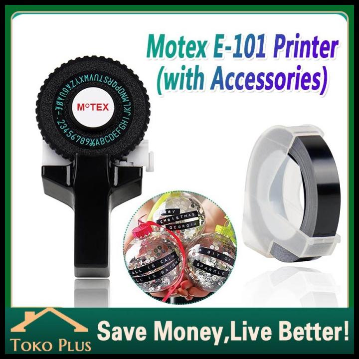 Motex Dymo Embossing Label Maker Printer Label Diy Manual