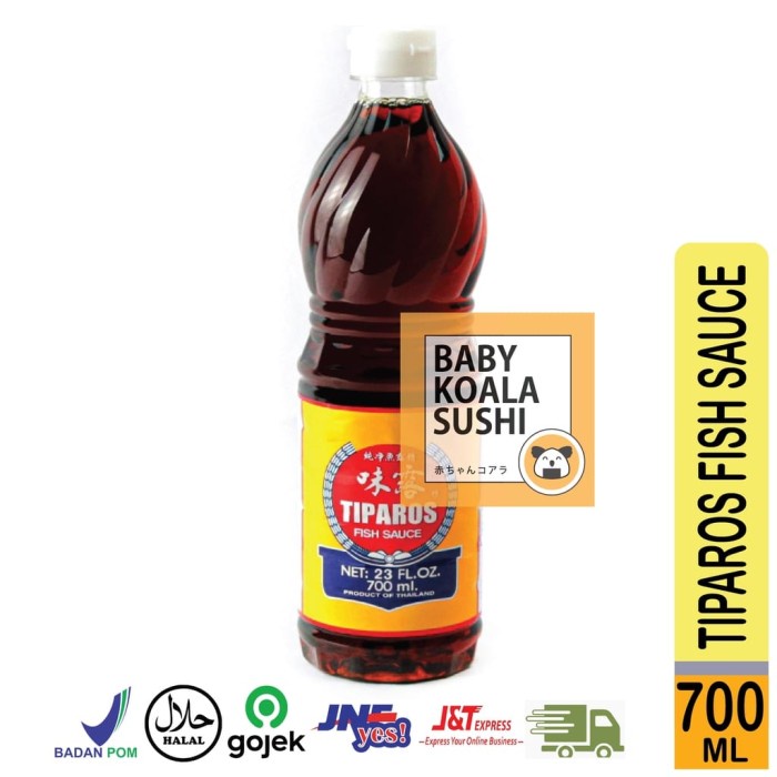 

ds001vv Kecap Ikan Halal Thailand 700Ml | Tiparos Fish Sauce/ Saus/ Saos - Non Bubblewrap Fsfs201