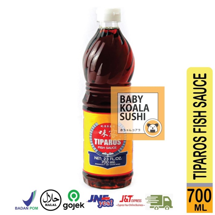 ds001vv Kecap Ikan Halal Thailand 700Ml | Tiparos Fish Sauce/ Saus/ Saos - Non Bubblewrap Fsfs201