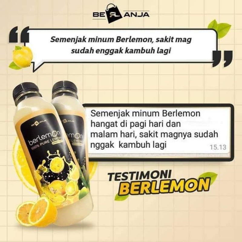 

SARI LEMON/ BERLEMON/ BERLANJA