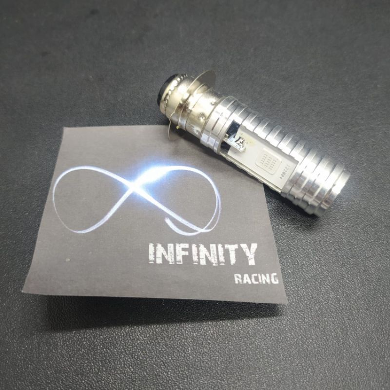 Lampu LED Depan AC DC - Biru Lampu Depan Motor Bebek Matic