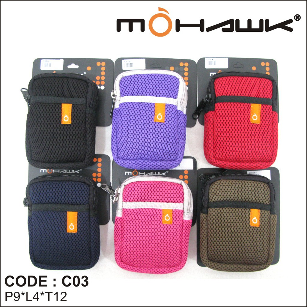 Dompet Pouch mini kamera digital/digicam/mirrorless/Harddisk MOHAWK Code C03