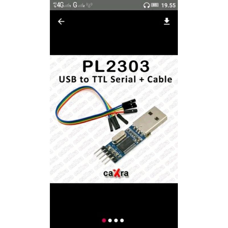 USB to TTL untuk upgrade /flash receiver mata merah