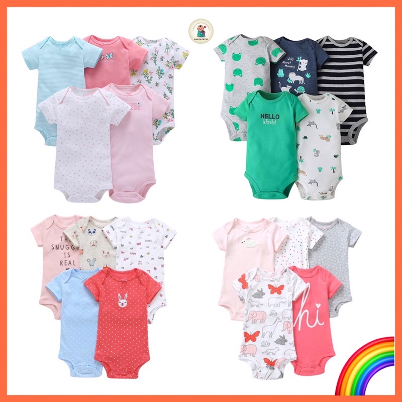 Babyglory.id✨ Jumper Bayi Unisex / Romper Bayi / Baju Kodok Bayi / Jumpsuit Bayi Import