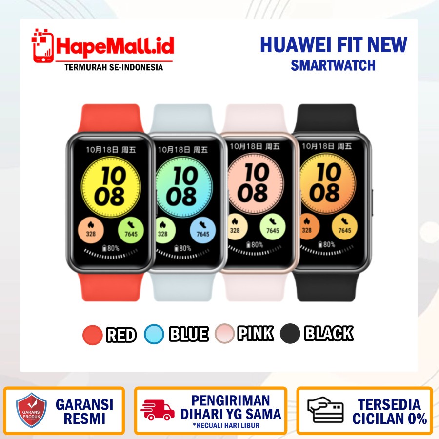 HUAWEI FIT NEW 2022 SMARTWATCH GARANSI RESMI HUAWEI INDONESIA TERMURAH