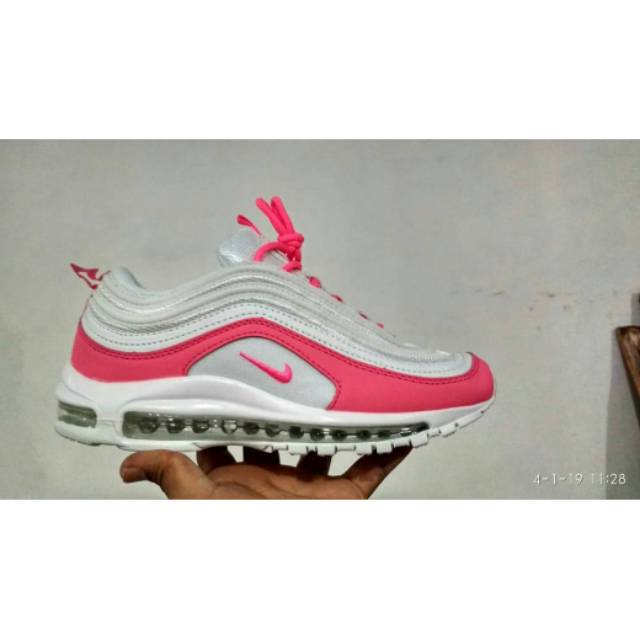 nike 97 white and pink