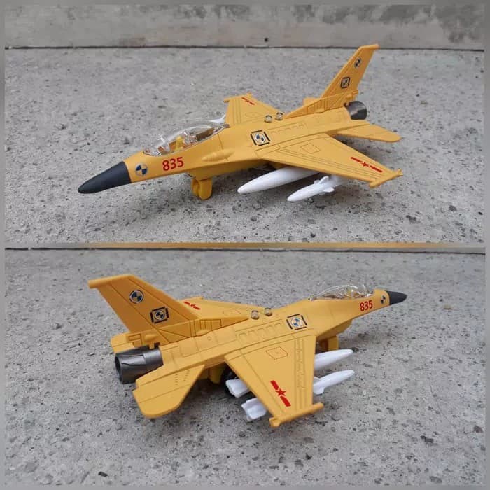 Diecast Pesawat - Miniatur Pesawat Garuda - Diecast Pesawat Jet Diecast Pesawat Jet Tempur F-16 -