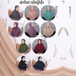 Hijab Ethica Khimar Inara || Hijab Instant