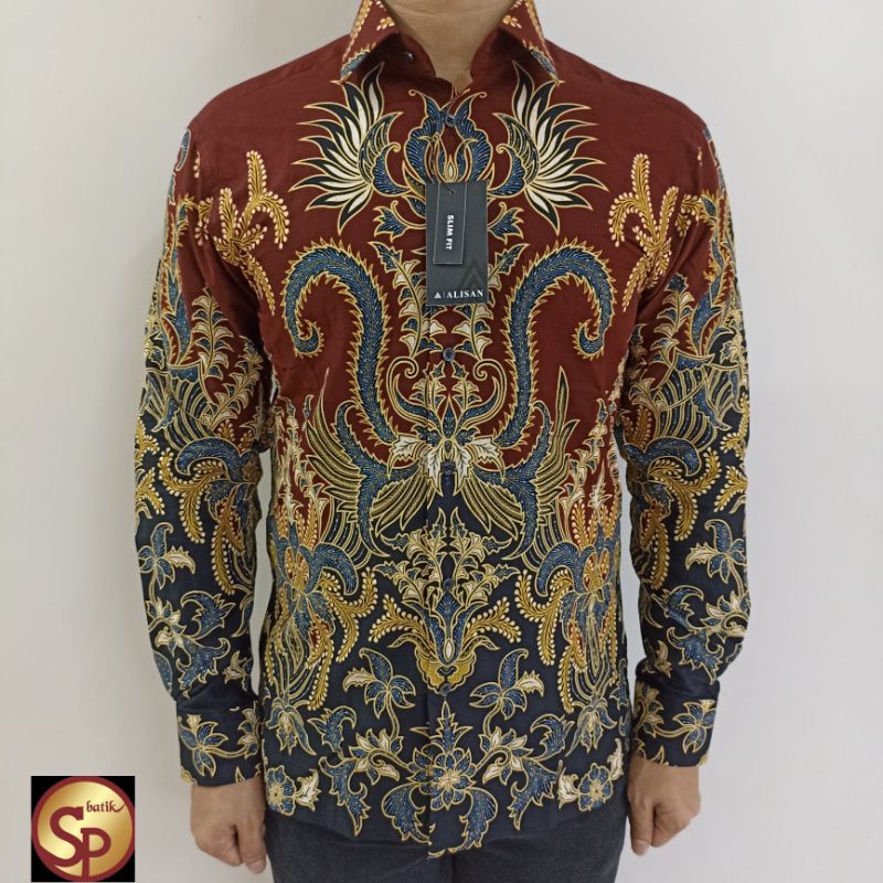 KEMEJA BATIK LENGAN PANJANG ALISAN