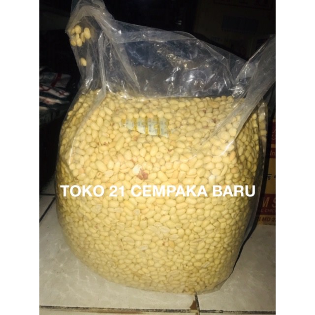 Kacang Tanah KUPAS Mentah 1 BALL isi 12.500 gram