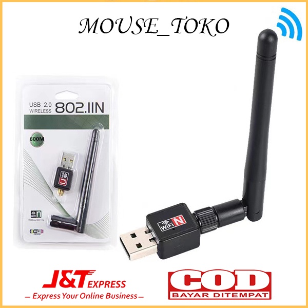 [MOUSE TOKO] WiFi Wireless USB Adapter / USB Dongle WiFi MT7601 / USB WIFI Adapter