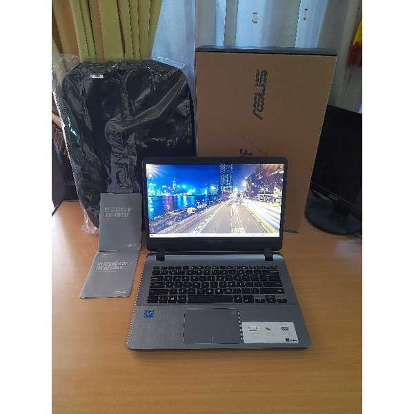 Asus A407M A407MA Slim N4000 Ram 4gb HDD 1T Garansi Resmi 3 Bulan - Laptop Bekas Seken Second Laptop