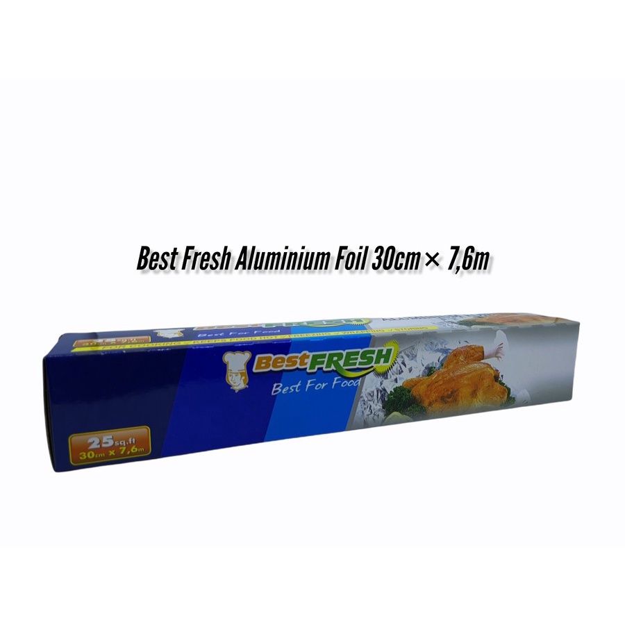 Best fresh Aluminium Foil For Food 30cmx7,6m bestfresh