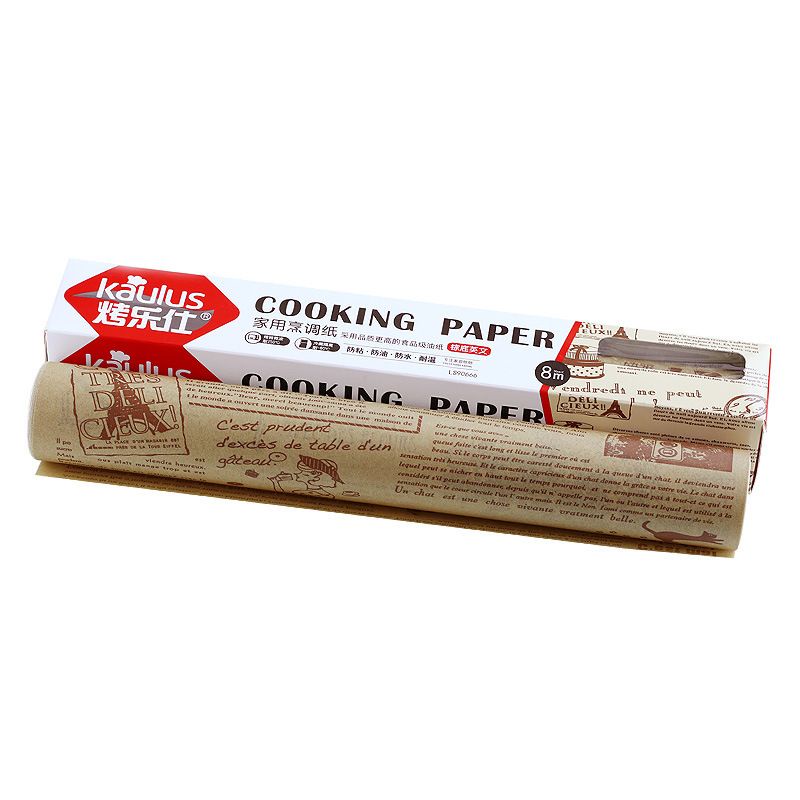 Cooking Paper Roll / Baking Paper Motif / Kertas Baking Motif / Pembungkus Makanan / Wrapping