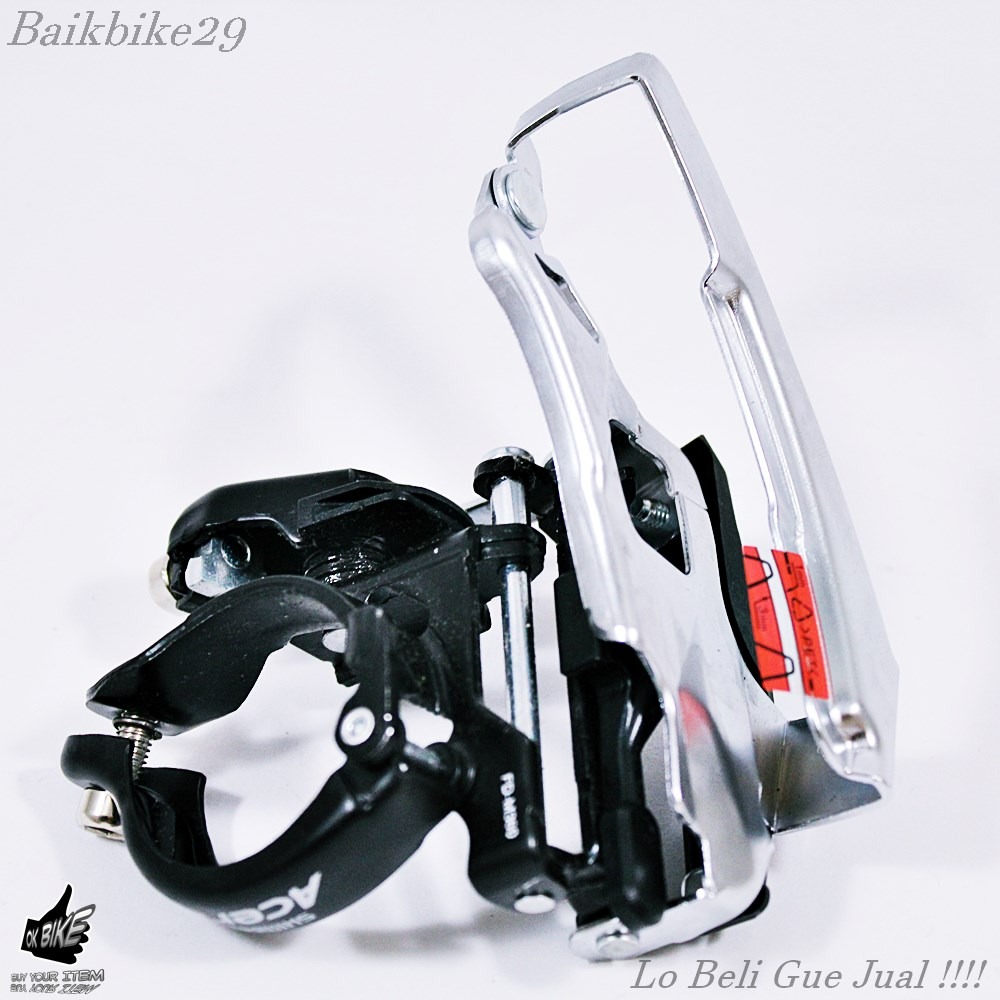 FD SHIMANO Acera M360 3 Speed 48T Fd Tarikan Atas Bawah Sepeda 34.9mm