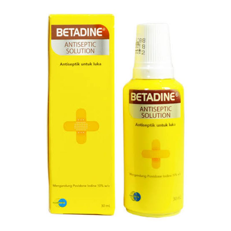 Betadine Solution Antiseptic/ Cairan Antiseptik/ Antiseptik Luka