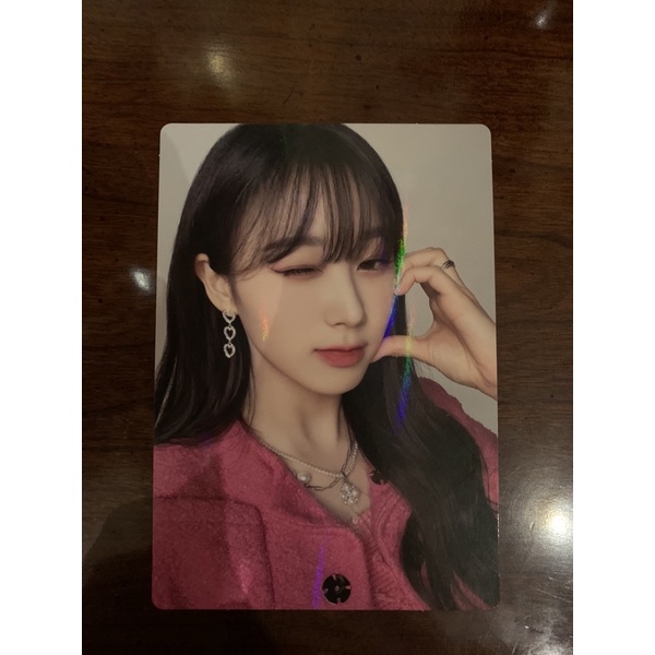 Selfie Card Giselle Heart Cheek & Pola Seungmin Homcha