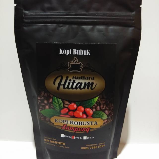 

bubuk kopi lampung