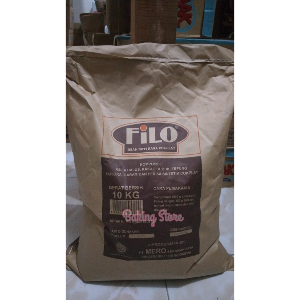 Cokelat Bubuk Filo Filo 10kg - Gosend Only!!!