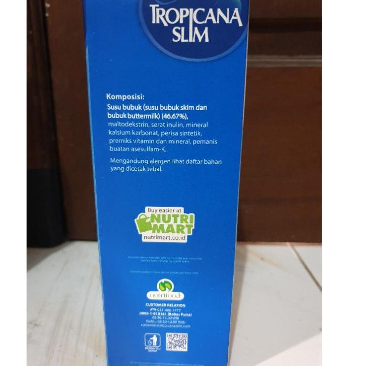

MacAm25 Tropicana Slim Low Fat Milk 500 gr Vanilla Susu Diet Tanpa Gula Keto High Fiber.rekomended>