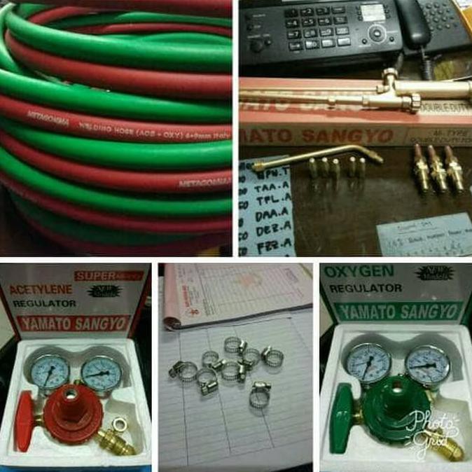 Paket Blender Las Potong Regulator Selang Double Berkualitas