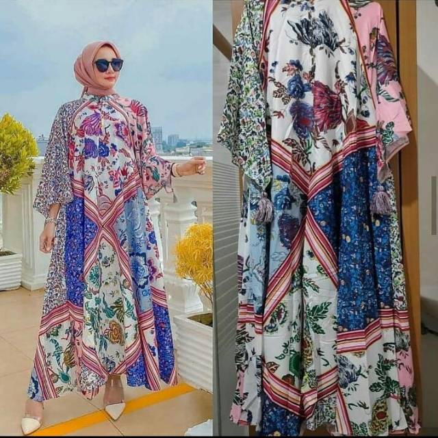 Gamis Luna Maya Jumbo / Gamis Import
