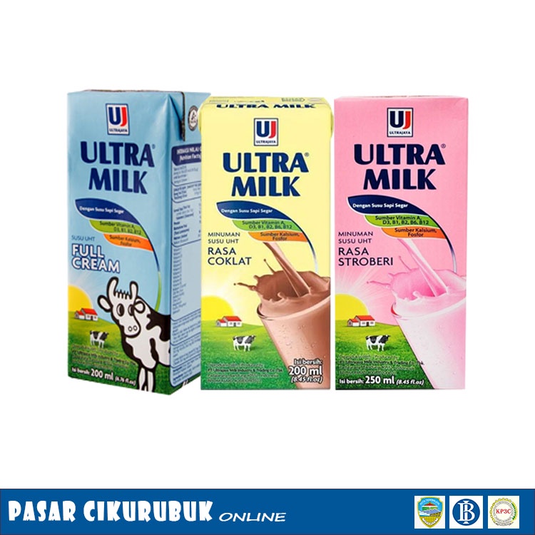 

Susu Ultra Uht 200 Ml- 1 Pcs