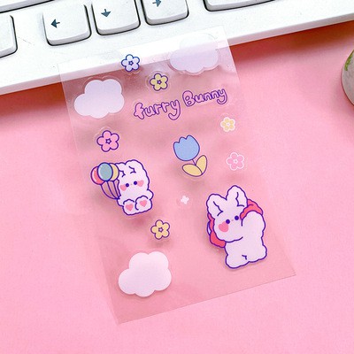 [MEOWMI] Sticker Aesthetic Bujo Bear Bunny STK0021-bunny ballon