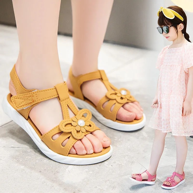 HappyOliver BUTTERFLY A66 Sandal Anak Perempuan Bahan Karet Model Lucu 2-8 Tahun Import