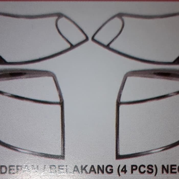 GARNISH DEPAN DAN BELAKANG NEO BALENO