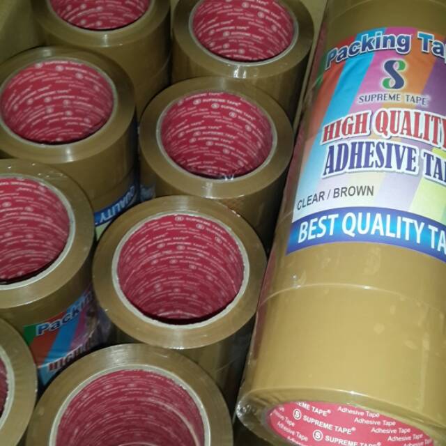 

Lakban Coklat SUPREME 2 inch 48 mm x 90 yard - lakban murah