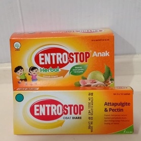 Entrostop tablet dewasa 10 dan Entronstop anak 1 sachet