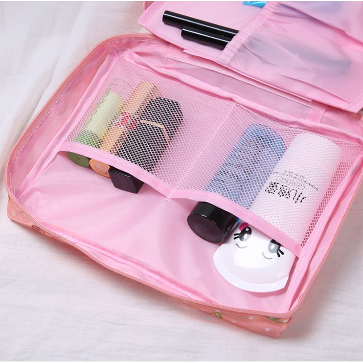 #LC-BeautyTools Tas Kosmetik Travel Travelling Organizer Tas Travel Multifungsi