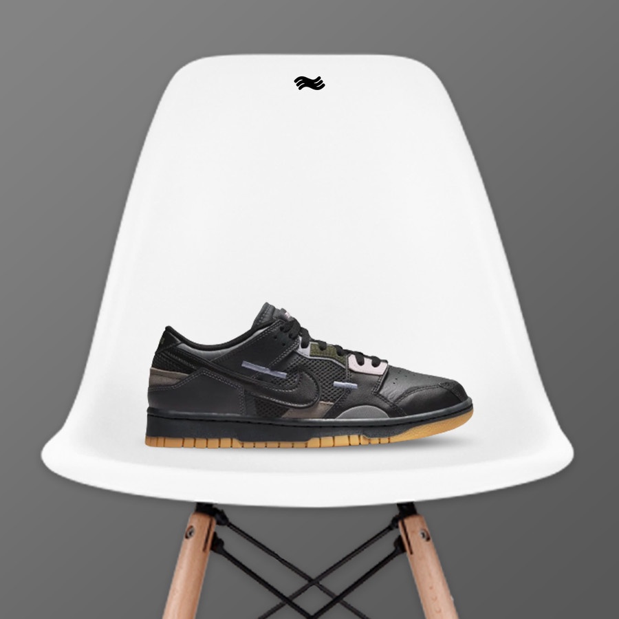 Nike Dunk Low Scrap Black