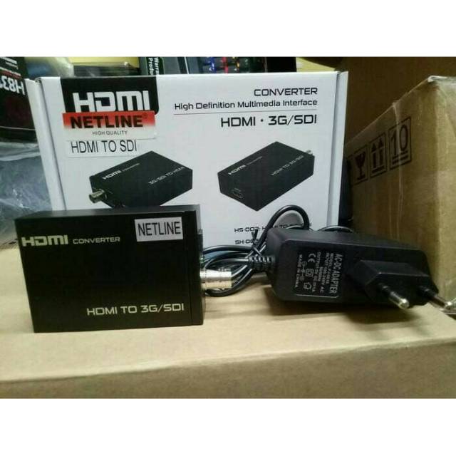 Netline Konverter HDMI TO SDI with Adapter