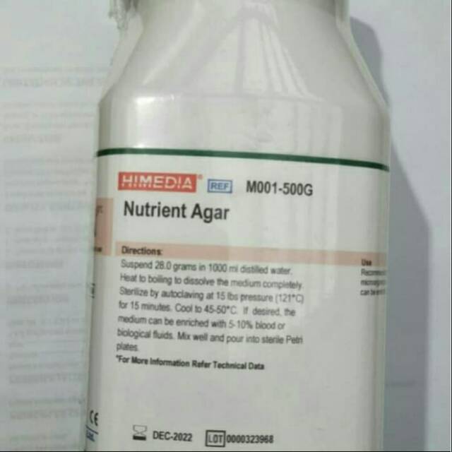 Jual Media Nutrient Agar Himedia, 100 gram Indonesia