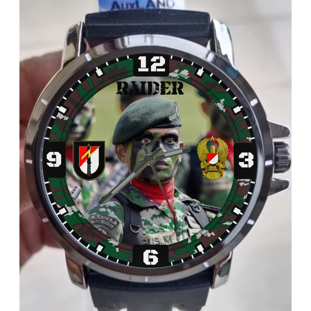 Jam Tangan Keren Terbaru Custom Raider TNI AD