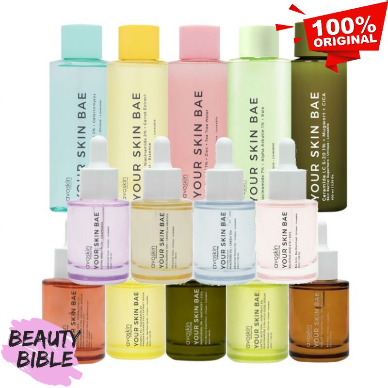 Jual AVOSKIN YOUR SKIN BAE YSB SERUM TONER Salicylic Acid / Lactic Acid