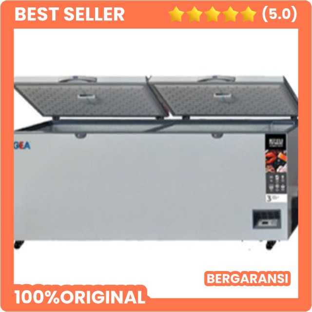 GETRA CHEST FREEZER GEA TYPE AB-1200-TX BOX LEMARI PEMBEKU AB1200TX MURAH PUSAT MESIN SEMARANG