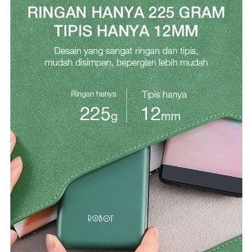 POWER BANK ROBOT REAL KAPASITAS MANTUL MURAH MERIAH